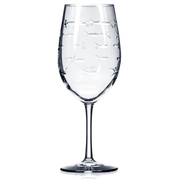 Hunt-Puth Wedding Registry: Rolf Glass School of Fish Wine Glass