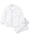 Petite Plume Bateau Twill Pajama Set