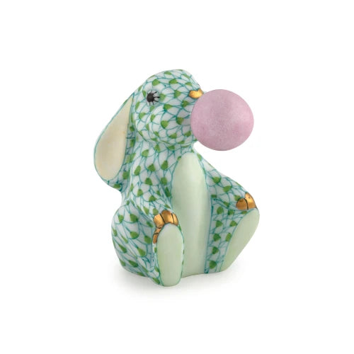 Herend Bubble Gum Bunny - Key Lime