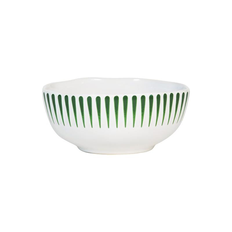 Lewis and Underwood Wedding Registry: Juliska Sitio Stripe Cereal Bowl in Basil