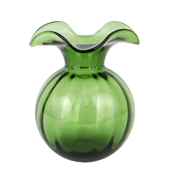 Liggett and Ives Wedding Registry: Vietri Dark Green Medium Hibiscus Vase