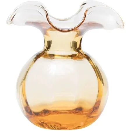 Walter and Doshi Wedding Registry: Vietri Hibiscus Bud Vase in Amber