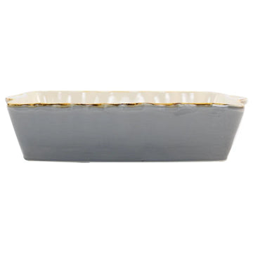 Liggett and Ives Wedding Registry: Vietri Large Gray Baker