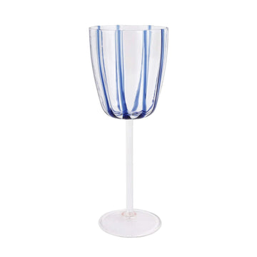 Edmondson and Lisle Wedding Registry: Vietri Nuovo Blue Wine Glass