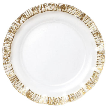 Burrow-Prewitt Wedding Registry: Vietri Rufolo Gold Charger