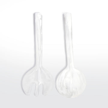 Fisher-Bame Wedding Registry: Nashi White Swirl Servers