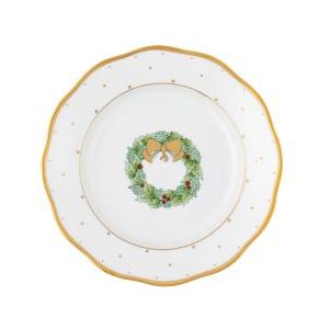 Richardson-Pierce Wedding Registry: Herend Christmas Wreath Dessert Plate