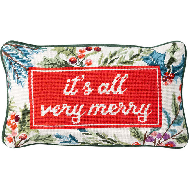 Furbish "It's All Very Merry" Pillow