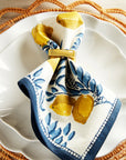 Pomegranate Lemon Vine Napkin Set of 4