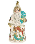 Seawaves Santa Ornament