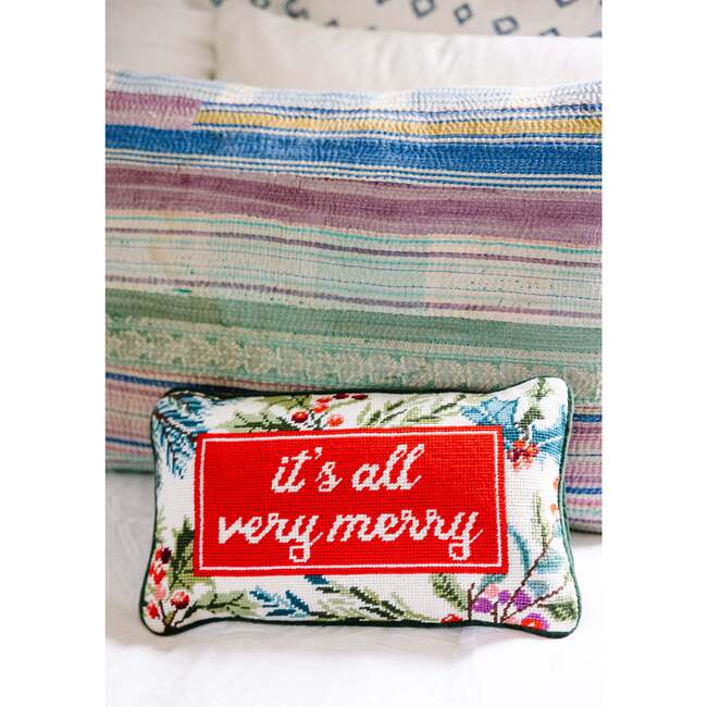 Furbish "It's All Very Merry" Pillow