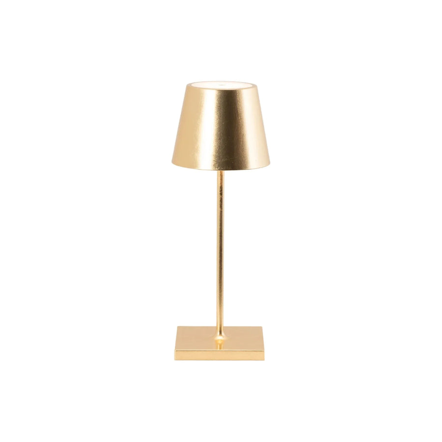 Zafferano America Poldina Pro Mini Cordless Lamp - Gold Leaf