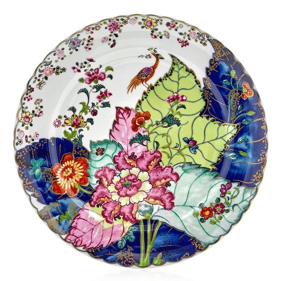 Liggett and Ives Wedding Registry: Mottahedeh Tobacco Leaf Dessert Plate