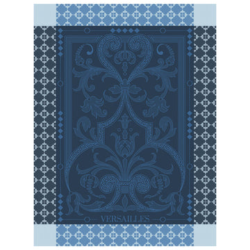 Le Jacquard Francais Versailles Light Blue Tea Towel