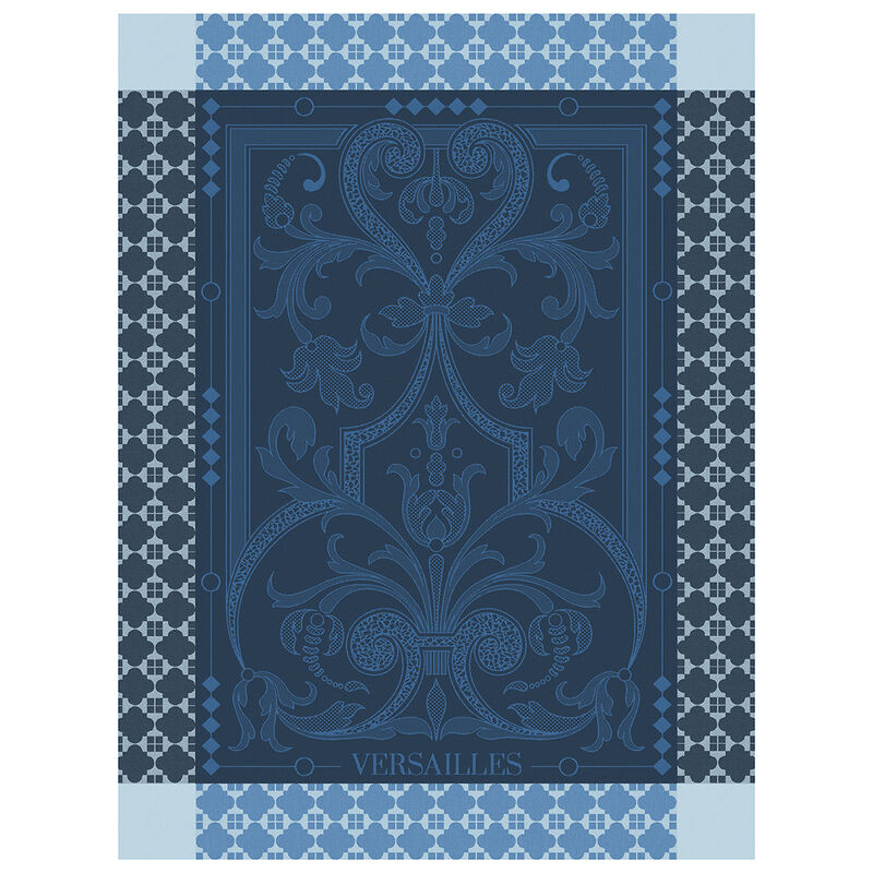 Le Jacquard Francais Versailles Light Blue Tea Towel