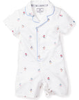 Petite Plume Baby's Summer Romper in Bateau